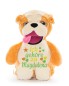 Preview: Hund Kuscheltier bestickt mit Namen